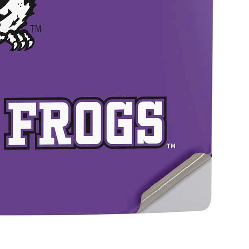 Texas Christian University Mascot PS5 Pro Disk Console Skin