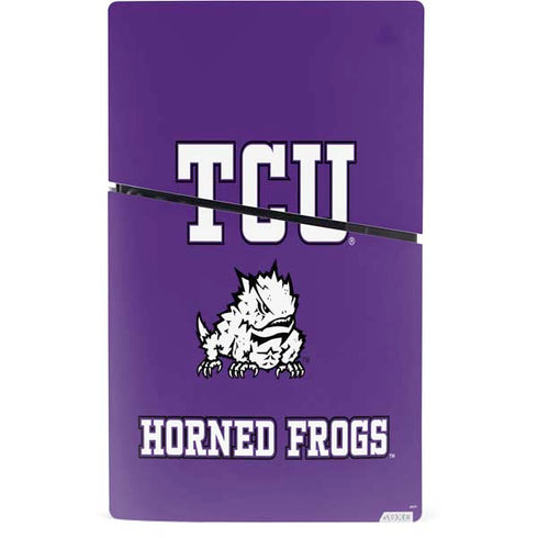 Texas Christian University Mascot PS5 Slim Digital Edition Console Skin