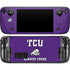 Texas Christian University Mascot Steam Deck Handheld Gaming Computer OLED Skin