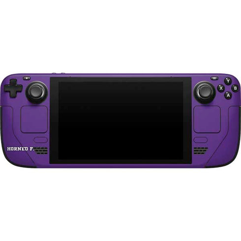 Texas Christian University Mascot Steam Deck Handheld Gaming Computer Skin
