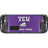Texas Christian University Mascot Steam Deck Handheld Gaming Computer Skin