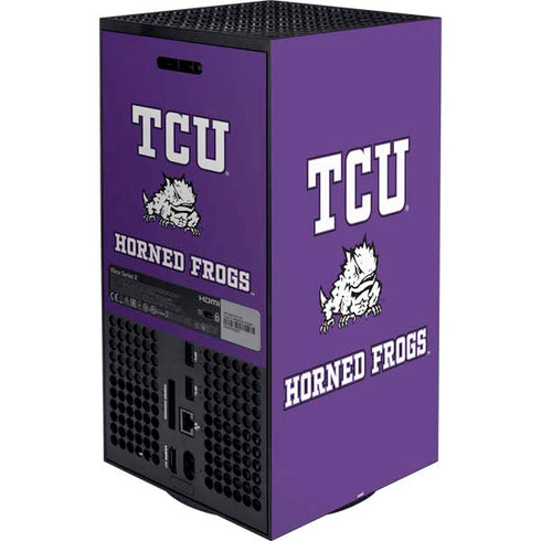 Texas Christian University Mascot XBox Series X Digital Edition Bundle Skin