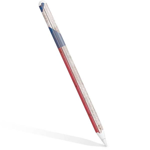 Texas Flag Dark Wood Apple Pencil (2nd Gen 2019) Skin