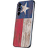 Texas Flag Dark Wood Galaxy A54 5G Skin