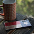 Texas Flag Dark Wood Galaxy Note 10 Plus Skin