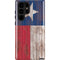 Texas Flag Dark Wood Galaxy S25 Ultra Impact Case