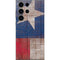 Texas Flag Dark Wood Galaxy S24 Ultra Skin