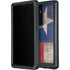 Texas Flag Dark Wood Galaxy S24 Ultra Waterproof Case
