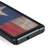 Texas Flag Dark Wood Galaxy S24 Ultra Waterproof Case