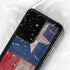 Texas Flag Dark Wood Galaxy S24 Ultra Waterproof Case