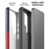Texas Flag Dark Wood Galaxy S26 Ultra Impact Case