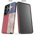 Texas Flag Dark Wood Galaxy S26 Ultra Impact Case