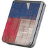 Texas Flag Dark Wood Galaxy Z Flip6 Skin