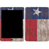 Texas Flag Dark Wood iPad Skins