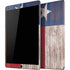 Texas Flag Dark Wood iPad Skins