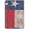Texas Flag Dark Wood iPad 11th Gen (2025) Clear Case