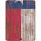 Texas Flag Dark Wood Apple iPad Air Skin
