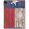 Texas Flag Dark Wood iPad Cases