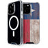 Texas Flag Dark Wood iPhone Cases