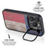 Texas Flag Dark Wood iPhone 16 Pro Kickstand Case