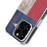 Texas Flag Dark Wood iPhone 16 Pro MagSafe Case