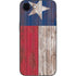 Texas Flag Dark Wood iPhone 16e Skin