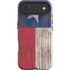 Texas Flag Dark Wood iPhone 17 Air Impact Case
