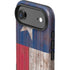Texas Flag Dark Wood iPhone 17 Air Impact Case