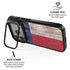 Texas Flag Dark Wood iPhone 17 Pro Kickstand Case
