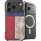 Texas Flag Dark Wood iPhone 17 Pro MagSafe Case