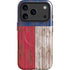 Texas Flag Dark Wood iPhone 17 Pro Magsafe Impact Case