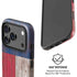 Texas Flag Dark Wood iPhone 17 Pro Max Magsafe Impact Case