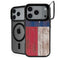 Texas Flag Dark Wood iPhone 18 Pro Kickstand Case