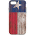 Texas Flag Dark Wood iPhone Cases