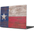 Texas Flag Dark Wood Apple MacBook Pro 14-inch Skin