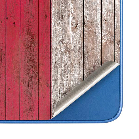 Texas Flag Dark Wood Moto G Play 4G (2024) Skin
