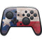 Texas Flag Dark Wood Nintendo Skins