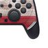 Texas Flag Dark Wood Nintendo Switch 2 (2025) Pro Controller Skin