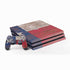 Texas Flag Dark Wood PlayStation PS4 Skins