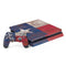 Texas Flag Dark Wood PlayStation PS4 Skins