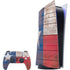 Texas Flag Dark Wood PlayStation PS5 Skins