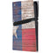 Texas Flag Dark Wood PS5 Pro Console Skin