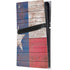 Texas Flag Dark Wood PS5 Pro Console Skin