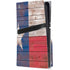 Texas Flag Dark Wood PlayStation PS5 Skins