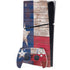 Texas Flag Dark Wood PlayStation PS5 Skins