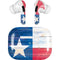 Texas Flag Light Wood AirPods Skins