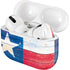 Texas Flag Light Wood AirPods Skins