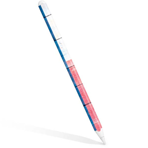 Texas Flag Light Wood Apple Pencil (2nd Gen 2019) Skin