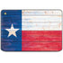 Texas Flag Light Wood HP Chromebook Skin