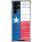 Texas Flag Light Wood Galaxy S23 Ultra Clear Case